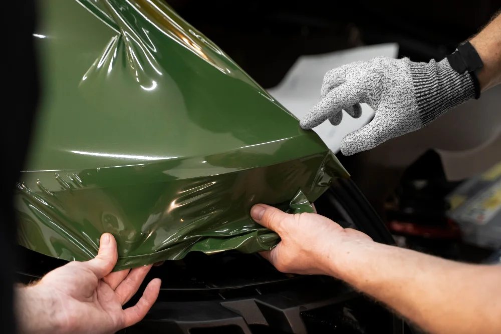 Clear Film Wrap Installation